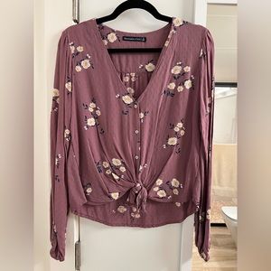Floral Abercrombie Top - Size S